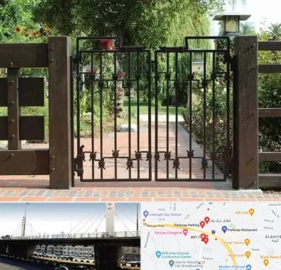 درب باغی در پارک وی 