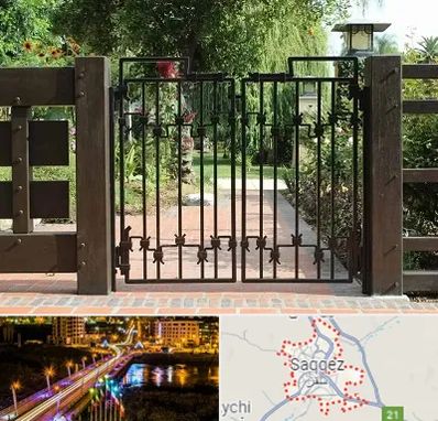 درب باغی در سقز