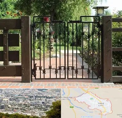 درب باغی در یاسوج