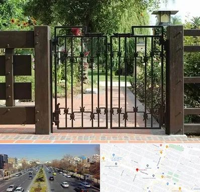 درب باغی در بلوار معلم مشهد
