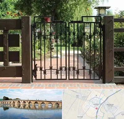 درب باغی در فلاورجان