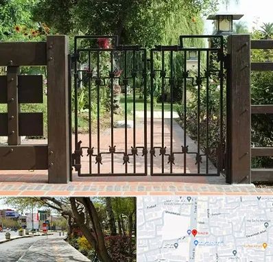 درب باغی در خیابان توحید اصفهان