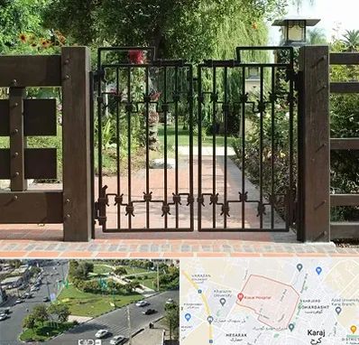 درب باغی در شاهین ویلا کرج