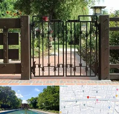 درب باغی در هشت بهشت اصفهان