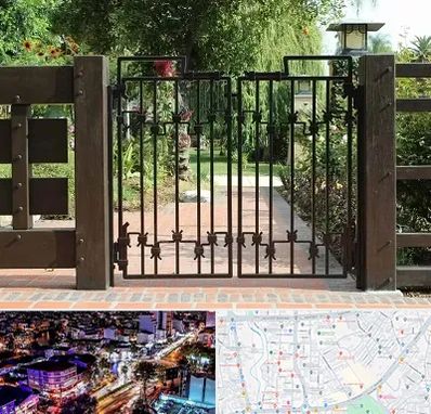 درب باغی در منظریه رشت