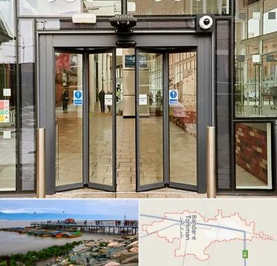 درب اتوماتیک در بندر ترکمن