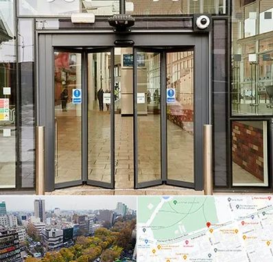 درب اتوماتیک در بلوار کشاورز