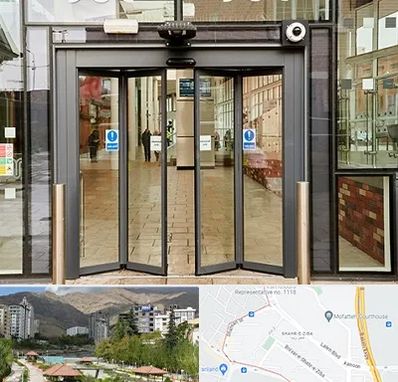 درب اتوماتیک در شهر زیبا