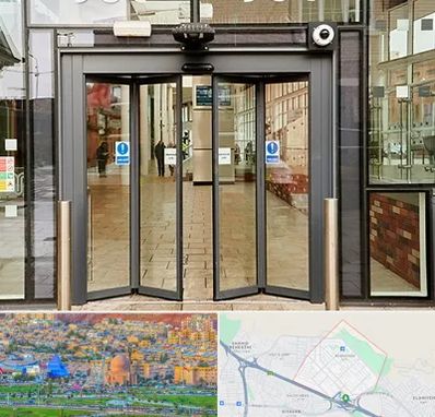 درب اتوماتیک در رشدیه تبریز