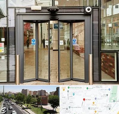 درب اتوماتیک در شهرک آزمایش