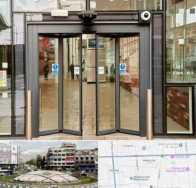 درب اتوماتیک در مرکز تهران