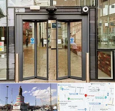 درب اتوماتیک در کارگر جنوبی