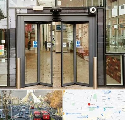 درب اتوماتیک در خیابان آزادی