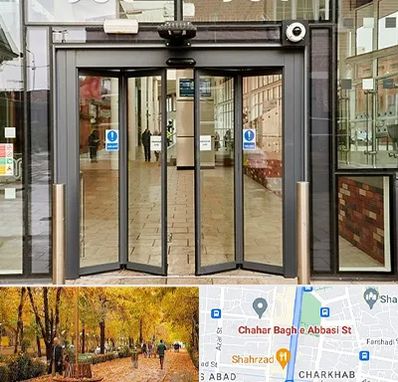درب اتوماتیک در چهارباغ اصفهان