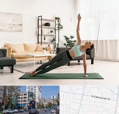 کلاس یوگا در کامرانیه