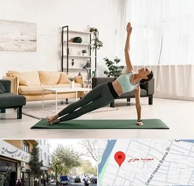 کلاس یوگا در مجیدیه جنوبی