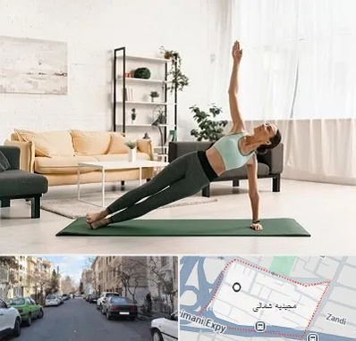 کلاس یوگا در مجیدیه شمالی