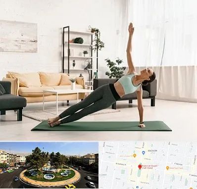 کلاس یوگا در هفت حوض