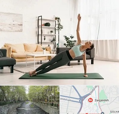 کلاس یوگا در زرگنده