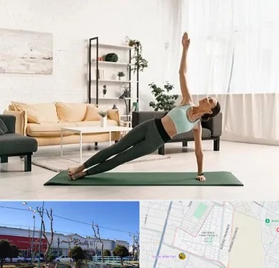 کلاس یوگا در فاز دو اندیشه