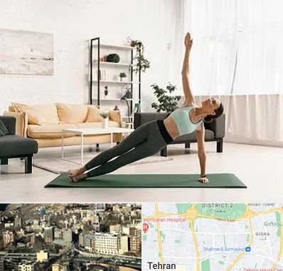 کلاس یوگا در مرزداران