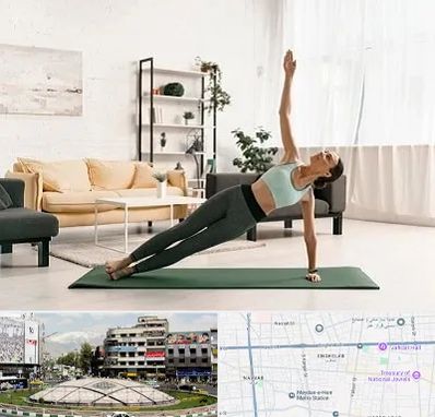 کلاس یوگا در مرکز تهران