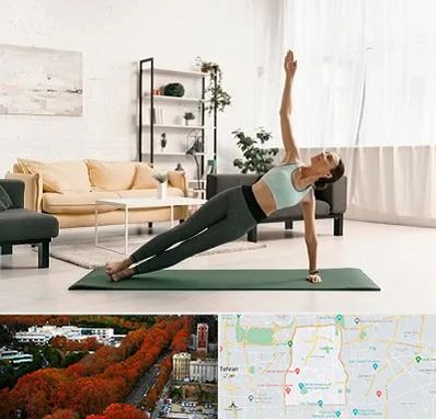 کلاس یوگا در منطقه 6 تهران