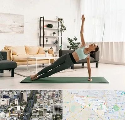 کلاس یوگا در منطقه 18 تهران