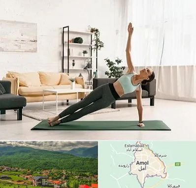 کلاس یوگا در آمل