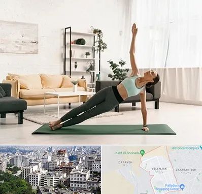 کلاس یوگا در ولنجک