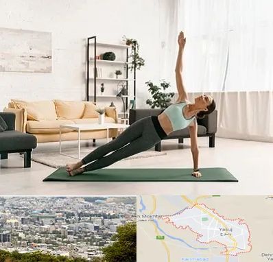 کلاس یوگا در یاسوج