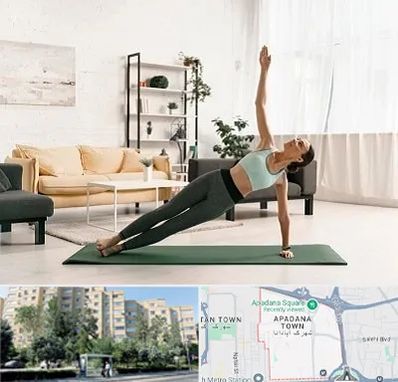 کلاس یوگا در آپادانا