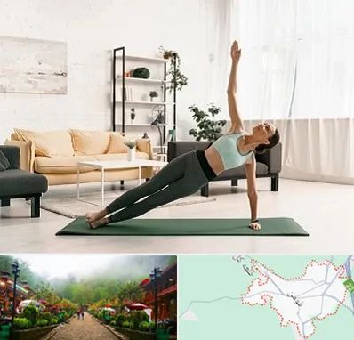 کلاس یوگا در فومن