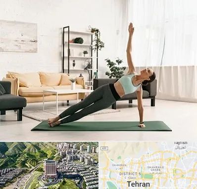 کلاس یوگا در شمال تهران
