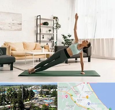 کلاس یوگا در رودسر