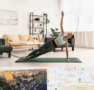 کلاس یوگا در تهرانپارس