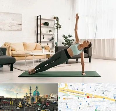 کلاس یوگا در رسالت