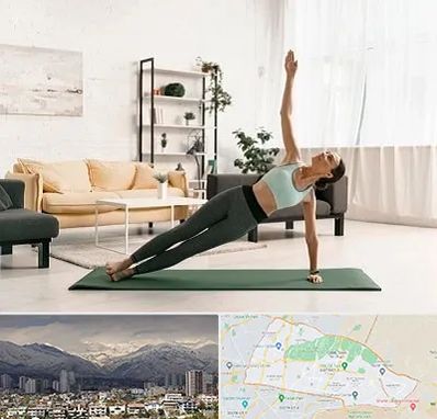 کلاس یوگا در منطقه 4 تهران