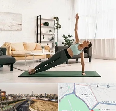 کلاس یوگا در جوادیه