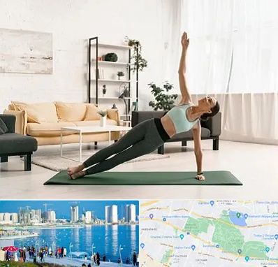 کلاس یوگا در چیتگر