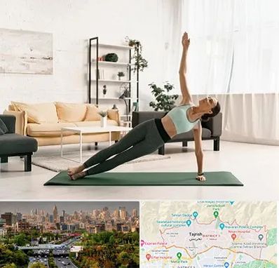 کلاس یوگا در منطقه 1 تهران