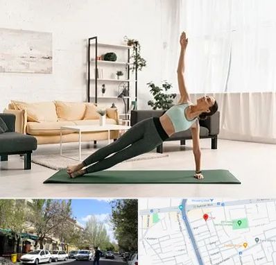 کلاس یوگا در کوی فیروز تبریز