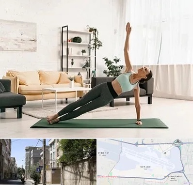 کلاس یوگا در مهرآباد