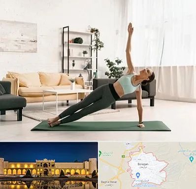 کلاس یوگا در برازجان