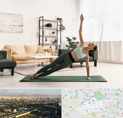 کلاس یوگا در منطقه 19 تهران