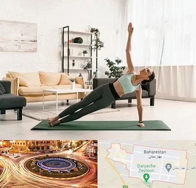 کلاس یوگا در بهارستان