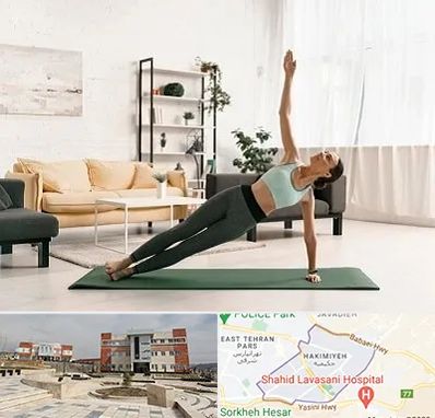 کلاس یوگا در حکیمیه