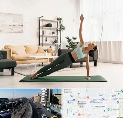 کلاس یوگا در پیروزی