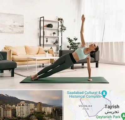 کلاس یوگا در زعفرانیه