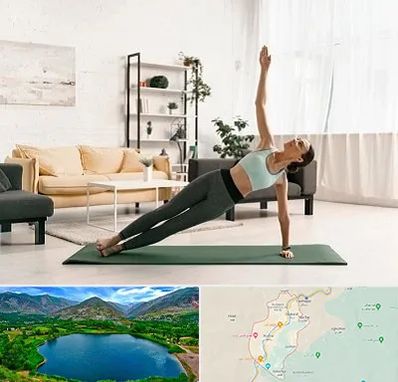 کلاس یوگا در رودبار